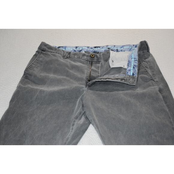 Men's Gray Casual Pants - Picture 1 of 8